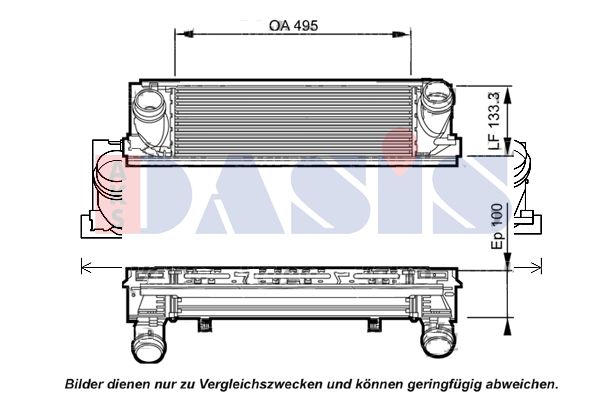 AKS DASIS Интеркулер 057029N